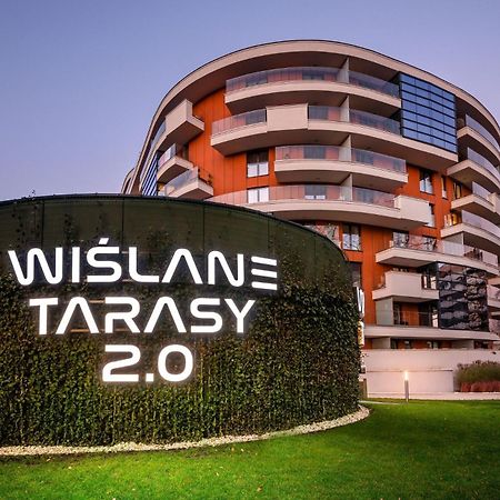 Beautiful And Modern Apartment- Garage- Wislane Tarasy Krasków Exterior foto