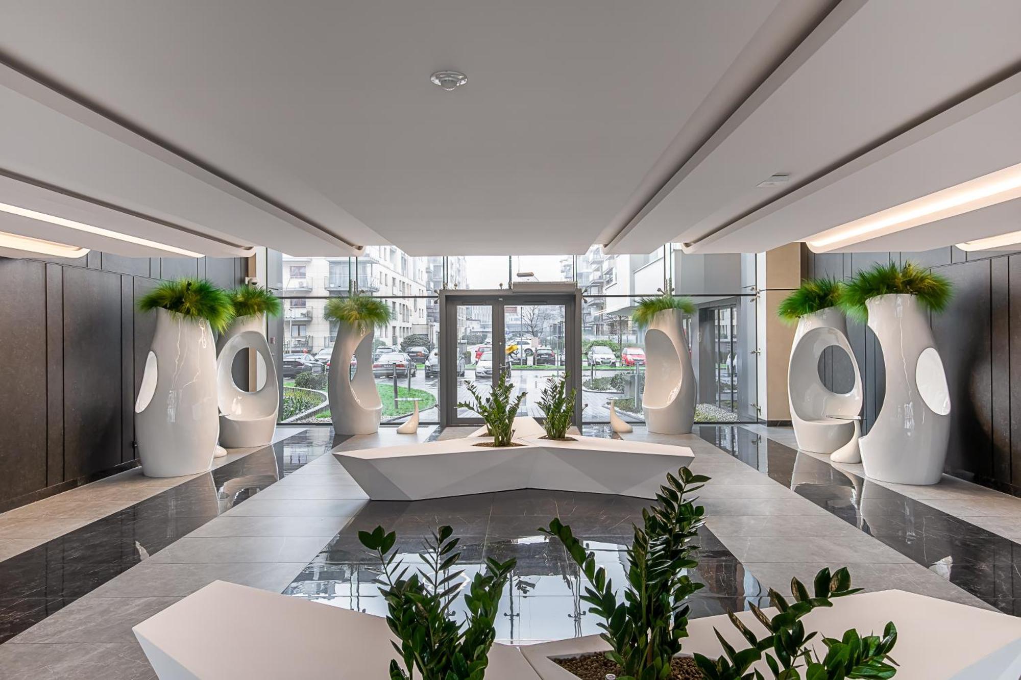 Beautiful And Modern Apartment- Garage- Wislane Tarasy Krasków Exterior foto